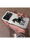 iPhone 18 Pro Max Compatible Silicone Hard-Edge Back Case with Patterned "Lovers" Design Phone Case - 2