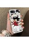 iPhone 17e-Compatible Silicone Edge-Reinforced Back Case with Goku Design—Couple's Phone Case - 3