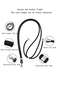 2-Piece Phone Lanyard, Versatile Shoulder Neck Strap, Multi-Functional Nylon Patch, Adjusta - 4