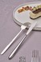 Flow 60-Piece 12-Person Boxed Fork, Spoon, and Knife Set—Platinum - 5
