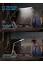 3 Modes Touch Dimming USB Dimming Clip Table Lamp Student Dormitory Learning Study Table Li - 7