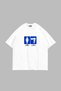 "My Girlfriend" Printed Oversized White T-Shirt