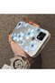 Realme C21 Compatible Silicone Hard-Edge Back Case with Floral Print—Romantic Couple Phone Case - 4