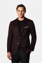 6 Drop Regular Fit Standard Cut 100% Wool Mono-Collar Blazer Jacket