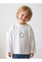 Minimalist Unprinted Oversized Long-Sleeve T-Shirt