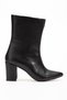 ZRİN-4805 Premium Thick-Heeled Boots, Black, 11 cm - 7