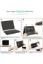 متوافق مع جهاز MacBook Pro مقاس 16 بوصة، موديلات 2026-2021، شفاف تمامًا. - 3