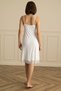 18325 WOMEN'S SHORT NIGHTGOWN WITH THIN STRAPS - 3