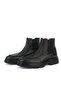 , Men's Genuine Leather Boots 1631071Z24003 Black - 6