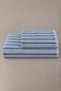 100% Cotton Striped 2-Piece Towel Set 50x90 + 70x140 cm – Soft and Absorbent Towels - 3