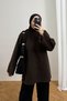 Arched-Neck Felt Tunic 3-4617 - 5