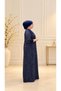 Women's Plus-Size Glittery Paneled Dress - 4