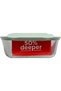 Pyrex CORINGWARE-PYREX DEEP 9"X13"BKR W/LID, Plain - 4