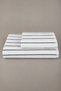 100% Cotton Striped 2-Piece Towel Set 50x90 + 70x140 cm – Soft and Absorbent Towels - 3