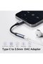 محول صوت من USB من النوع C إلى سماعة رأس مقاس 3.5 مم - 2