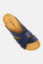 Men Slip On Sandals, Dark Navy - 3