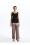Square Neck Lace Detailed Women's Tank Top (S4) - 3