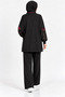 Embroidered Sleeve Tunic and Pants Set - 7