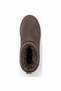 Women's Brown Suede Boots with Faux Fur Lining, Comfortable Sole, Casual Winter Shoes - 5