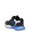 Black and Cobalt Boys' Sneakers: Velcro-Closure, Sneakers with a Thick Sole 748 Leather - 4