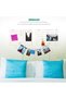Rose Gold Wall Grid Panel Set of 2, Mesh Photo Display Board - 2