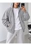 Men's 2-Pack: Affordable, Oversized, Hooded, Relaxed-Fit, Full-Zip, Everyday Cotton Cardigan - 3