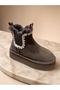 - Comfort Platform Suede Boots – Fur-Trimmed, White Crochet Details, Comfortable and Stylish - 4