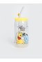 LCW HOME Assorted Winnie the Pooh-Glass-Printed Mugs with Straws - 3