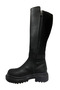 -- Comfortable and stylish zip-up boots with a black zipper - 3