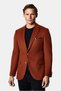 6 Drop Regular Fit Standard Cut 100% Wool Mono-Collar Blazer Jacket