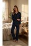 Angelique 100% Cotton Long-Sleeve Polka Dot Women's Pajama Set 40122-40123 - 3