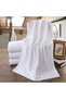 طقم مناشف حمام قطن أبيض صافي ممتاز ١٠٠٪ من ثلاث قطع كبير وسط صغير White Premium Cotton 100% Bath Two - 2