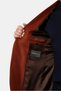 6 Drop Regular Fit Standard Cut 100% Wool Mono-Collar Blazer Jacket - 4