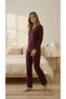 Angelique 100% Cotton Long-Sleeve Polka Dot Women's Pajama Set 40122-40123 - 3