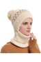 Winter Beanie Hat Scarf Set