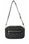 Women's Monogram Patterned Multi-Compartment Long Strap Cross Shoulder Bag - 3