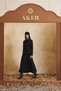 Black Pleated Skirt with Sleeve Detail