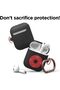 حافظة AW6 لسماعات Apple Airpods - باللون الأسود - 3
