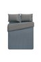 Zell 100% Cotton Single Duvet Cover Set - Indigo - 3