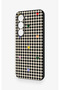 Tecno Spark 40 Pro Compatible Silicone Case with Heart-Shaped Plaid Pattern - 4