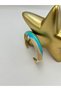 Colorful Cuff with Zircon Stone Embellishments (Steel) Red - 6