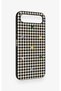 Tecno Spark 50 5G-Compatible Silicone Case with Heart-Shaped Plaid Pattern - 3