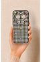 Mi 17 Ultra Compatible Heart-Patterned Plaid Silicone Case
