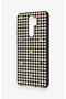 Redmi Note 8 Pro Compatible Silicone Case with Heart-Shaped Plaid Pattern - 4