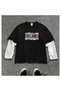 Vintage Core Dreams Printed Sleeve Unisex Oversized T-Shirt
