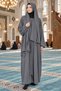 Prayer Dress with Shawl, Zipper, One-Piece, Easy to Wear, Hijab - 3