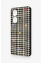 Oppo A60 Compatible Silicone Case with Heart-Shaped Plaid Pattern - 4