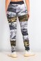 Women Regular Training Leggings, Black Combo - 2