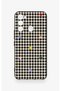 Tecno Spark 8C Compatible Silicone Case with Heart-Shaped Plaid Pattern - 2