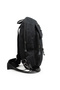 Cross-Back Shoulder-Strap Chest Imperteks Waterproof Unisex Gray-Striped Black Bag 4926 - 4